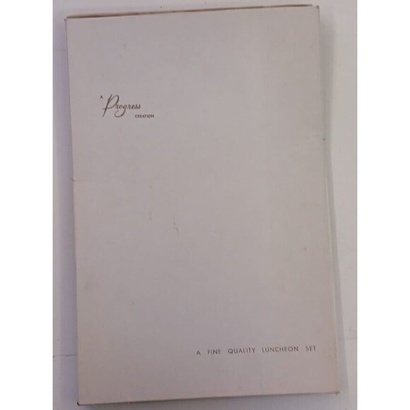 A Progress Creation Fine Quality 8 PC. Floral Luncheon Set - Picture 1 of 3